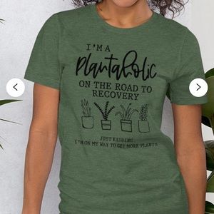 Plantaholic unisex t-shirt